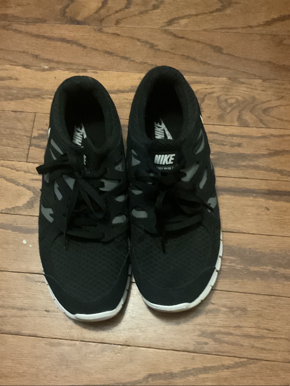Nike Black and White Men's Training Sneakers